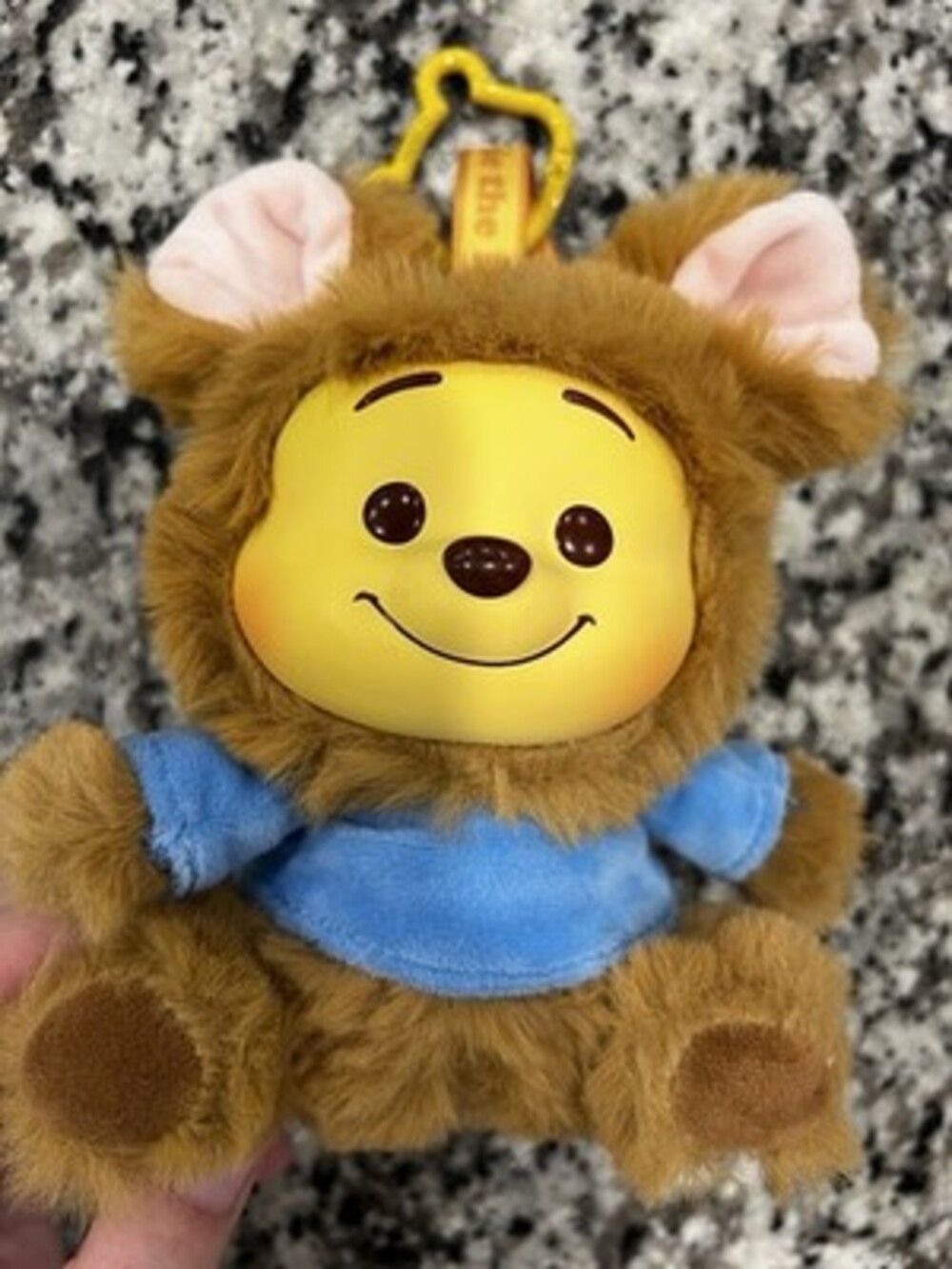 Miniso Winnie The Pooh Plush Keychain Blind Box Figure ROO Adzuki Bean-Bag Charm